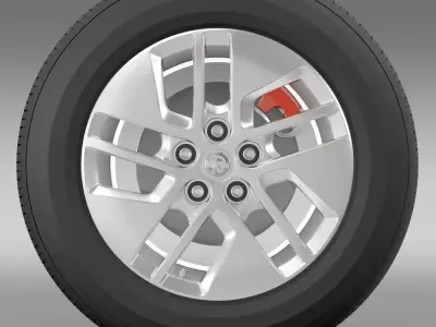 Vauxhall Vivaro wheel 2015 3D model