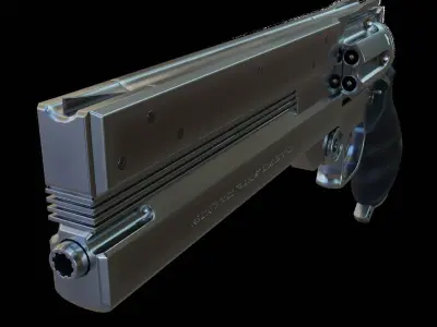 AGL Arms 45 Long Colt Low-poly 3D model