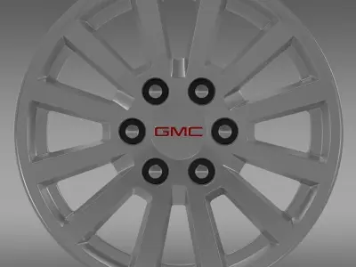 GMC Yukon Hybrid 2012 rim 3D model
