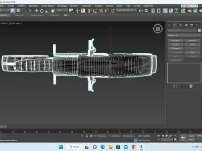 Mimic futuristic electric motorcycle 3D model