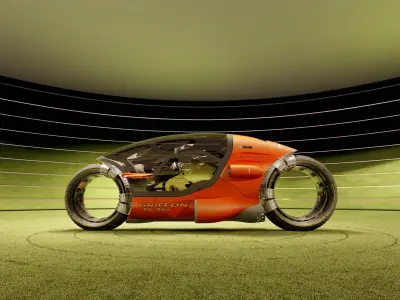 modern bike  3D model