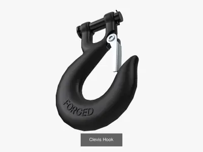 Lifting Hooks Collection 3D Model Pack