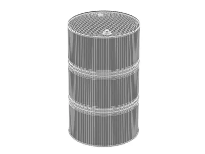 Metal Barrel 3D model order