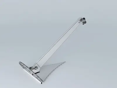 Bow anchor 9 kg 3D model