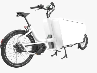 Urban Arrow Cargo White 3D model