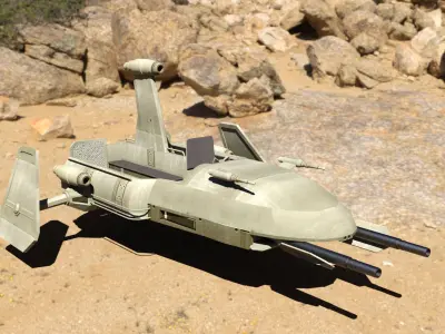 Transport Speeder 3D model