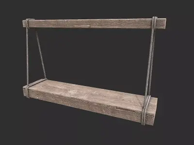 Medieval Environment Props 10 Living Room Decor Props Pack Low-poly 3D model