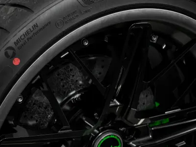 Michelin Pilot Sport 4S 315 30 ZR22 107Y 3D model
