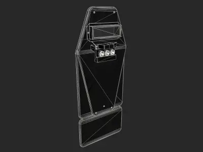 Shield Vant VM Low-poly 3D model