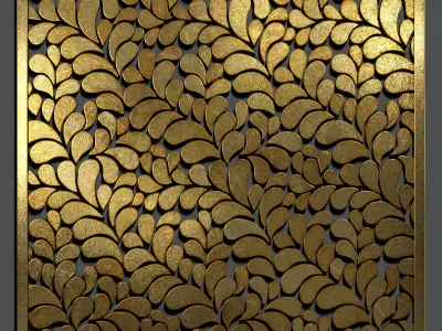 Decorative Partition 3D model