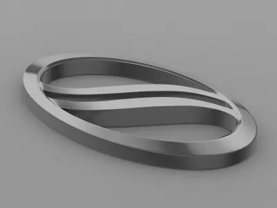 btz logo 3D model
