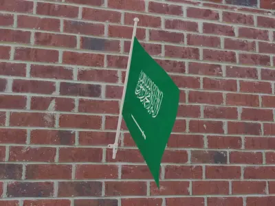 flag of Saudi Arebia 3D model