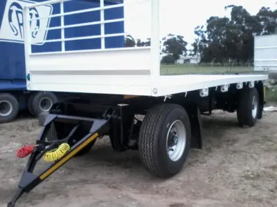Drawbar Trailer Body 3D model