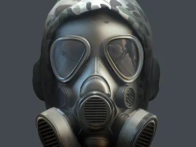 Helmet 3d model military combat Military  Low-poly 3D model shop