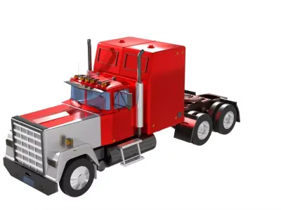 Convoy Truck 3D model
