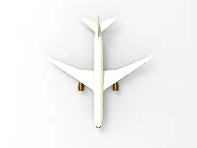 Boeing 787-9 3D model