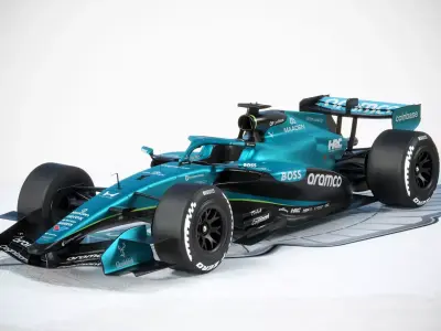 F1 Aston Martin AMR26 2026 3D model