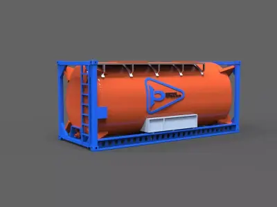 Tank Container A 3D print model