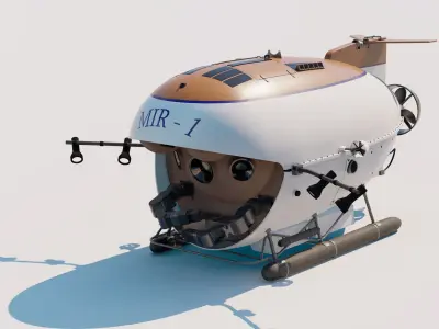 Mir-1 Submarine 3D model