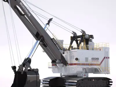 Mining Machines 4 3D Model Pack