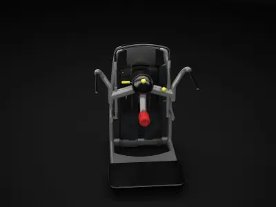 Vertical Traction Machine 3D model