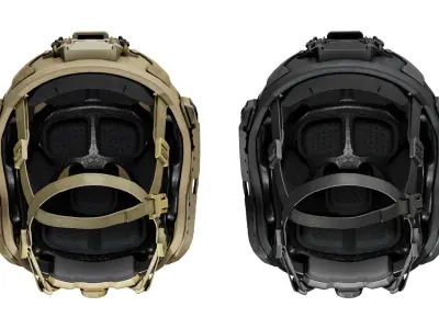 OPSCORE FAST SFHC BALLISTIC HELMET Low-poly 3D model