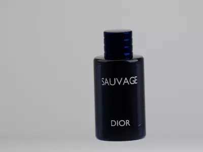 sauvage bottle perfume Free 3D model