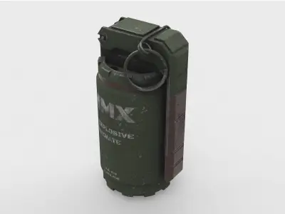 grenade 03 3D model