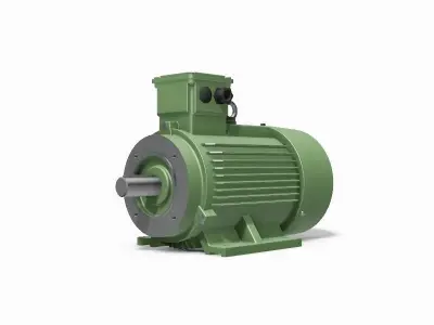 132S B34a Top IEC electric motor - 3D CAD model 3D model