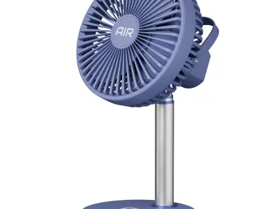 Mini Charger Fan 3D model