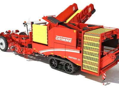 Grimme Potato Harvester 3D model