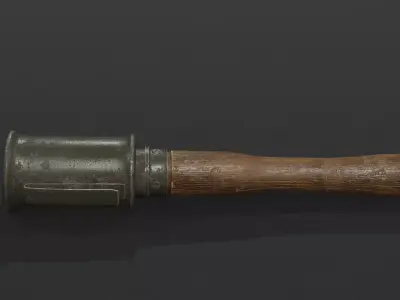 Stielhandgranate M 1916 3D model
