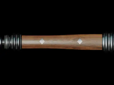 Sword medieval 3D model