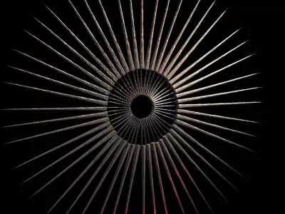 Angel Vortex Sun 3  3D model