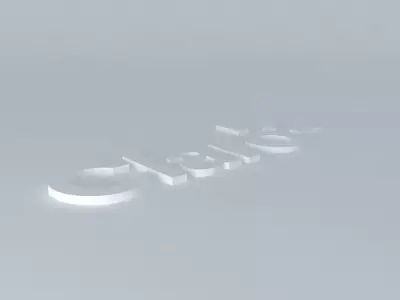 Logo Clear Free 3D model