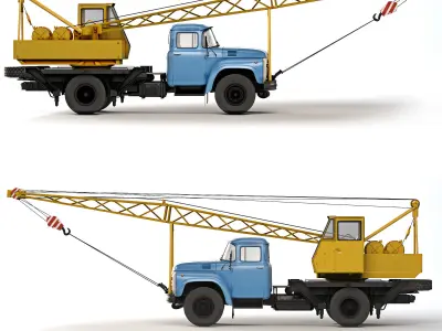ZIL 130 KS-2561 1987 3D model