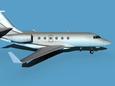 Dassault Falcon 2000 V13 3D model purchase
