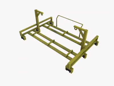 Track trolly 3D model