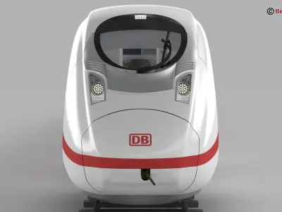 ICE 3 BR407 3D model