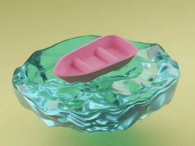 Boat 01 3D model