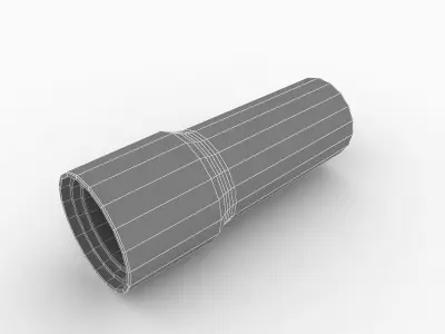 Concrete Drainage Tube 3D model purchase
