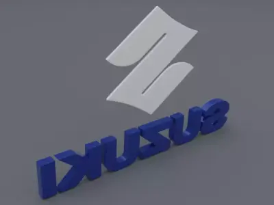 Suzuki Logo 3D model
