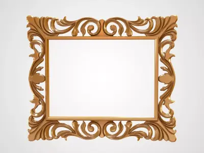 frame for mirror 3D model