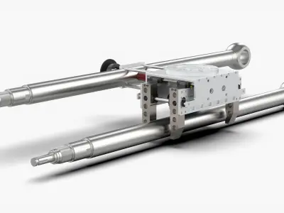 Heavy Duty Gripper Robotic Gripper Free 3D model