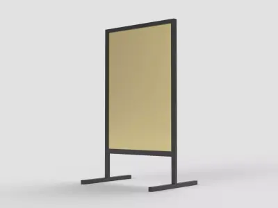 Advertising Stand 3D model purchase