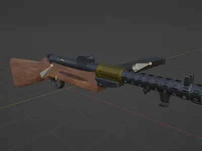 Lanchester MK1 Free low-poly 3D model