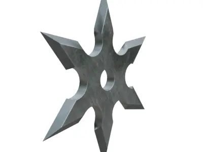 Ninja Star 3D model