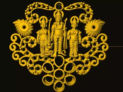 ram parivar 3D print model