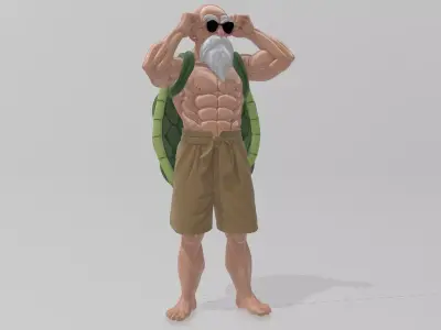 Master Roshi 3D model