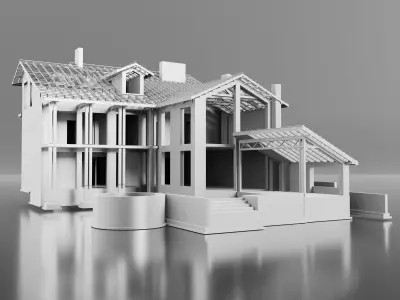 Cottage 3D model